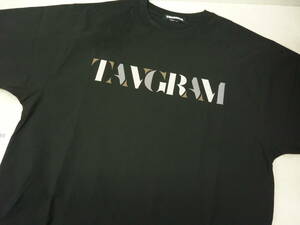 TANGRAM タングラム 半袖 Tシャツ TGS-MP22 Ｍ ブラック 黒（91）a