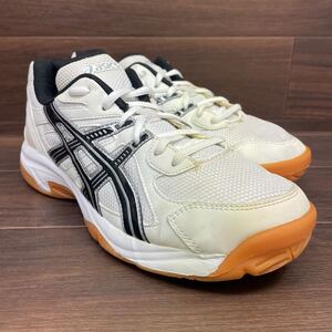 B-1 asics アシックス バトミントンシューズ ウォーキングシューズ ランニングシューズ ホワイト メンズ 25cm