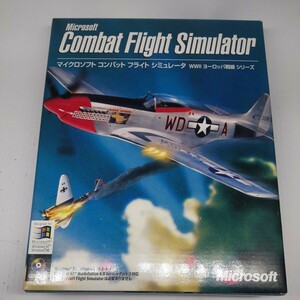 PC Microsoft Combat Flight Simulator WWII ヨーロッパ戦線シリーズ マイクロソフト コンバット フライト シミュレーター 