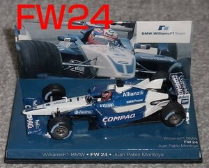 BMW別注 COMPAQ 1/43ウイリアムズBMW FW24 モントーヤ