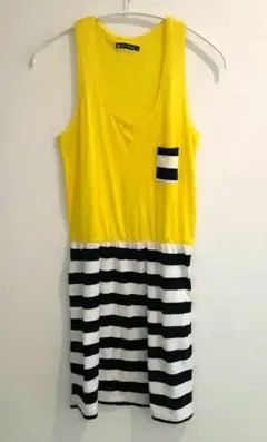 ☆美品☆PETIT BATEAU プチバトー ボーダーワンピース