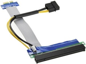 「定形外対応　即納」PCIEX16-X1/KIT [PCI-Express x16→PCI-Express x1変換ケーブルキット