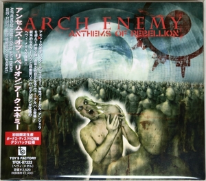 ◇ アーク・エネミー ARCH ENEMY アンセムズ・オブ・リベリオン ANTHEMS OF REBELLION 初回限定 2枚組 日本盤 帯付き TFCK-87322 新品同様