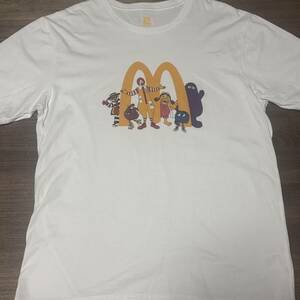 ☆(graniph) マクドナルド フレンズ グリマス バーディー ハンバーグラーフライガイ メンズ Tシャツ McDonaldland T-shirt tee