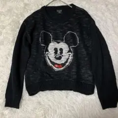 Disney SERIES CREATED by MOUSSYミッキー長袖ニット