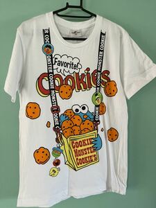 送料無料★可愛い★クッキーモンスター★Tシャツ★L★キャラクター★ユニバーサル