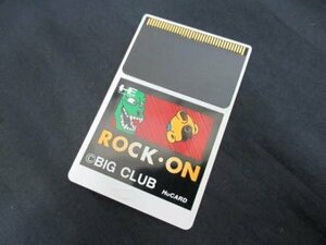 PCエンジン ヒューカード HuCARD ビッグクラブ ゲームソフト ロックオン ROCK ON 本体のみ ノーチェックジャンク品■8