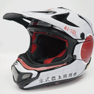 ARAI V-CROSS４デカールキット 零戦仕様 A1-101 デカール フルセット オフロード トレイル モトクロス Mサイズ Lサイズ ドレスアップ