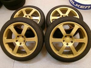 トミーカイラ/TY18インチ　4本セット 18X8J 　5H　PCD114.3　OFF49 225/45R18　岩槻