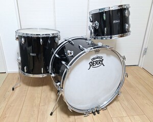 貴重！ Pearl 60年代 President ファイバーシェル ダイアモンドラグ仕様 ドラムセット 22,13,16 レア品！メンテナンス済み