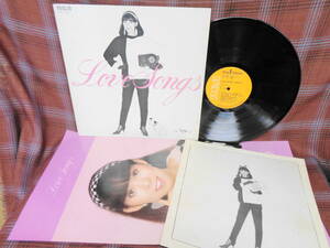 L#3930◆LP◆ 竹内まりや ラヴ・ソングス ピンナップ付 SEPTEMBER 和モノ シティ・ポップ 林哲司 山下達郎 RVL-8047