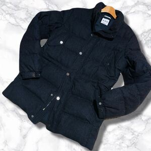 定価20万!!!繊維の宝石!!!【タトラス TATRAS】ダウンコート XLサイズ相当◎ 最高級カシミヤ使用!!! 近代モデル!!! 肉厚ダウン!!! ロゴ 