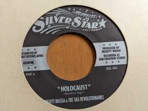 美品7"MIGHTY MASSA &THE SKA REVOLUTIONARIES,HOLOCAUST,LEE PERRY,KING TUBBY,ROOTS,DUB,SKA FLAMES,ARIWA,mad professo