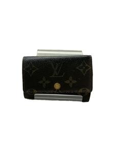 LOUIS VUITTON◆ミュルティクレ6_モノグラム_BRW/PVC/BRW/レディース