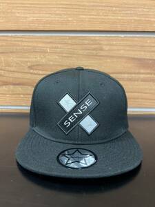 【STARLEAN TOKYO】スターリアン SENSE CROSS BASEBALL CAP　黒