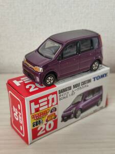 トミカ　　20-9　ダイハツ　ムーヴ　カスタム　2005新車