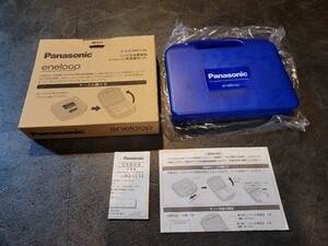 【未使用】 Panasonic ニッケル水素電池 eneloop 充電器セットK-KJ53MCC84