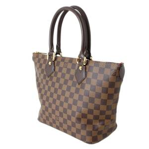 LOUIS VUITTON/ルイヴィトン サレヤPM ハンドバッグ ダミエ エベヌ N51183 VI1016 保存袋 FS Bランク