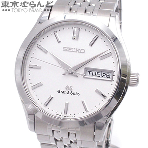 101772662 1円 セイコー SEIKO グランドセイコー デイデイト SBGT001 9F83-9A00 ホワイト SS 腕時計 メンズ 電池式