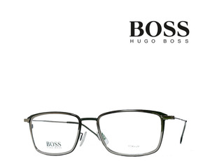 【HUGO BOSS】ヒューゴ ボス　メガネフレーム　 BOSS 1197　EAN　グリーン・ダークルテニウム　国内正規品