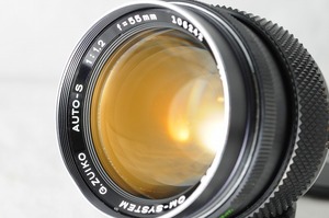 ★美品★ OLYMPUS オリンパス OM-SYSTEM G. ZUIKO AUTO-S 55mm F1.2/#3082