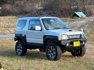 14年スズキジムニーJB23W インタークーラーターボ4WD 一　リフトアップ　カスタム