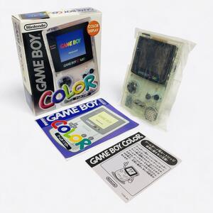 希少　Nintendo GAME BOY COLOR クリア　ゲームボーイ　本体