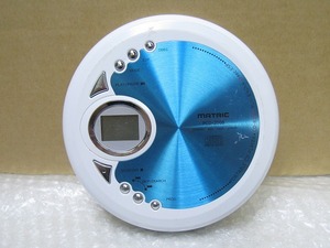 IW-7554S　MATRIC ポータブルCDプレーヤー 本体のみ PCD-2008