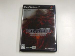 PS2 ダージュ オブ ケルベロス ファイナルファンタジー7 FF7 Dirge of Cerberus Final Fantasy VII PlayStation2