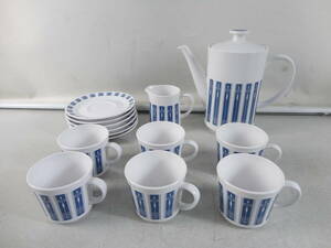 ● BU67 ★ NORITAKE ノリタケ プログレッションチャイナ コーヒーポット セット ★