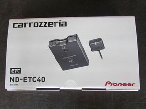 ☆5台セット☆Pioneer　ETC車載器　ND-ETC40　新品　未使用　アンテナ分離型　新セキュリティー対応　音声案内タイプ　パイオニア　