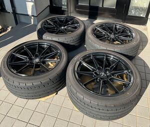 GRカローラ 純正タイヤホイール 鍛造 BBS 18インチ 8.5J+30 ADVAN APEX V601 235 40 18 アドバン