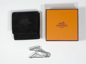 超美品 HERMES ジョリージャンパー ファッション クリップ エルメス マネークリップ シルバー カラー MADE IN FRANCE アクセサリー