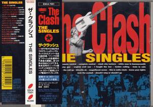 国 ザ・クラッシュ / THE SINGLES 帯付◆規格番号■ESCA-7551◆送料無料■即決●交渉有