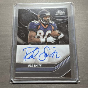 Rod Smith - Denver Broncos Auto Topps Chrome Black 2024 Topps Composite Football NFL Autograph 直筆サイン