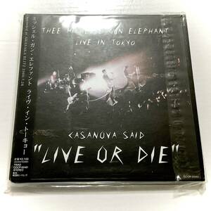 未使用　THEE MICHELLE GUN ELEPHANT　LIVE IN TOKYO　　CD　　　 SM17 　