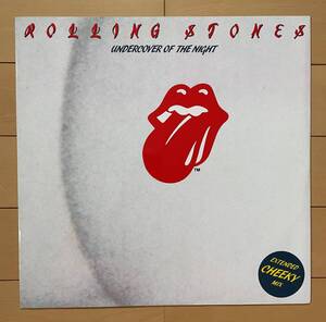 レア！美品 12”「The Rolling Stones - Undercover Of The Night (Extended Cheeky Mix)」45RPM 83年 キースリチャーズ ミックジャガー