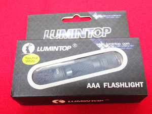 未使用品 長期保管 LUMINTOP Tool AAA CREE XP-G2 R5 ミニLEDライト 管理6E0302U-YP