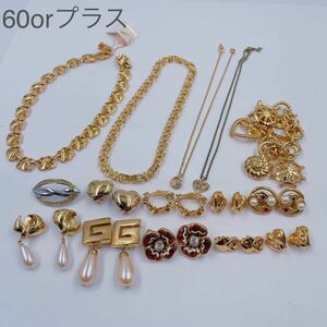 5A136 NINA RICCI ニナリッチ GIVENCHY ジバンシー アクセサリー まとめ ゴールド系 ネックレス ピアス イヤリング