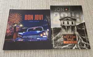 【2冊セット】Bon Jovi Becouse We Can: The Tour 2013 / This House Is Not For Sale Tour 2018 ツアーパンフレット 良好状態美品セット