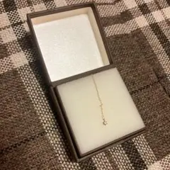 K18 ダイヤモンド ネックレス 0.06ct