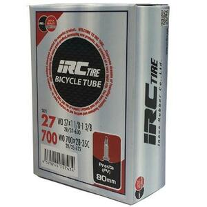 IRC　WO 700x28-35C(28/35-622) 仏式バルブチューブ　バルブ長:80mm