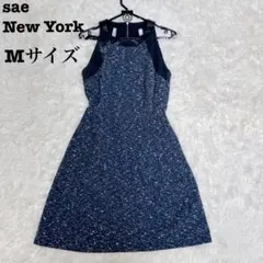 sea New York ワンピース　ブルー　ネイビー　ブラック　Mサイズ