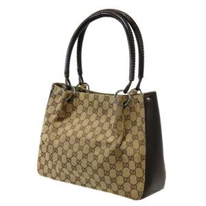 GUCCI/グッチ トートバッグ GGキャンパス ブラウン 115007 NO BCランク