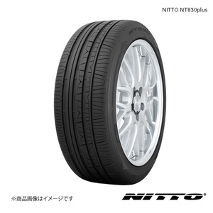 NITTO NT830 plus 225/55R17 101W 2本 夏タイヤ サマータイヤ 非対称 ニットー