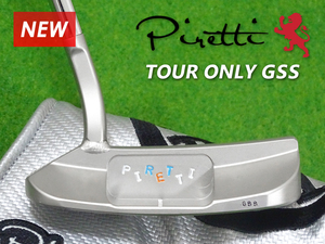 【新品】PGAツアー支給品 PIRETTI ピレッティ WORKSHOP MODEL 2 GSS パター 35インチ 溶接スラントネック GM革 TOUR ONLY プロト 本物保証