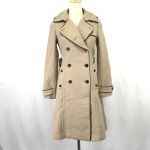 ジルスチュアート/JILL STUART☆ウール100％/トレンチコート【レディースS/ベージュ/beige】Coat/Jacket/Jumper◇cBH465