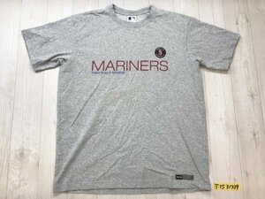 UNIQLO ユニクロ × MLB メンズ シアトル・マリナーズ 半袖Tシャツ 大きいサイズ XL 杢グレー