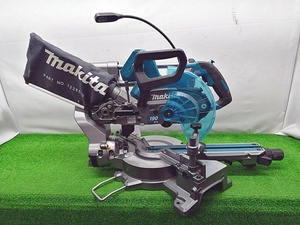 中古品　makita　マキタ　40Vmax　充電式 190ｍｍ スライドマルノコ LS008GZ ワイヤレスユニット付