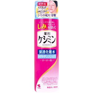 【まとめ買う】薬用ケシミン 浸透化粧水 みずみずしいしっとりすべすべ肌 160mL×40個セット